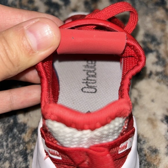 Red adidas shoes for babies/toddlers - Picture 6 of 10